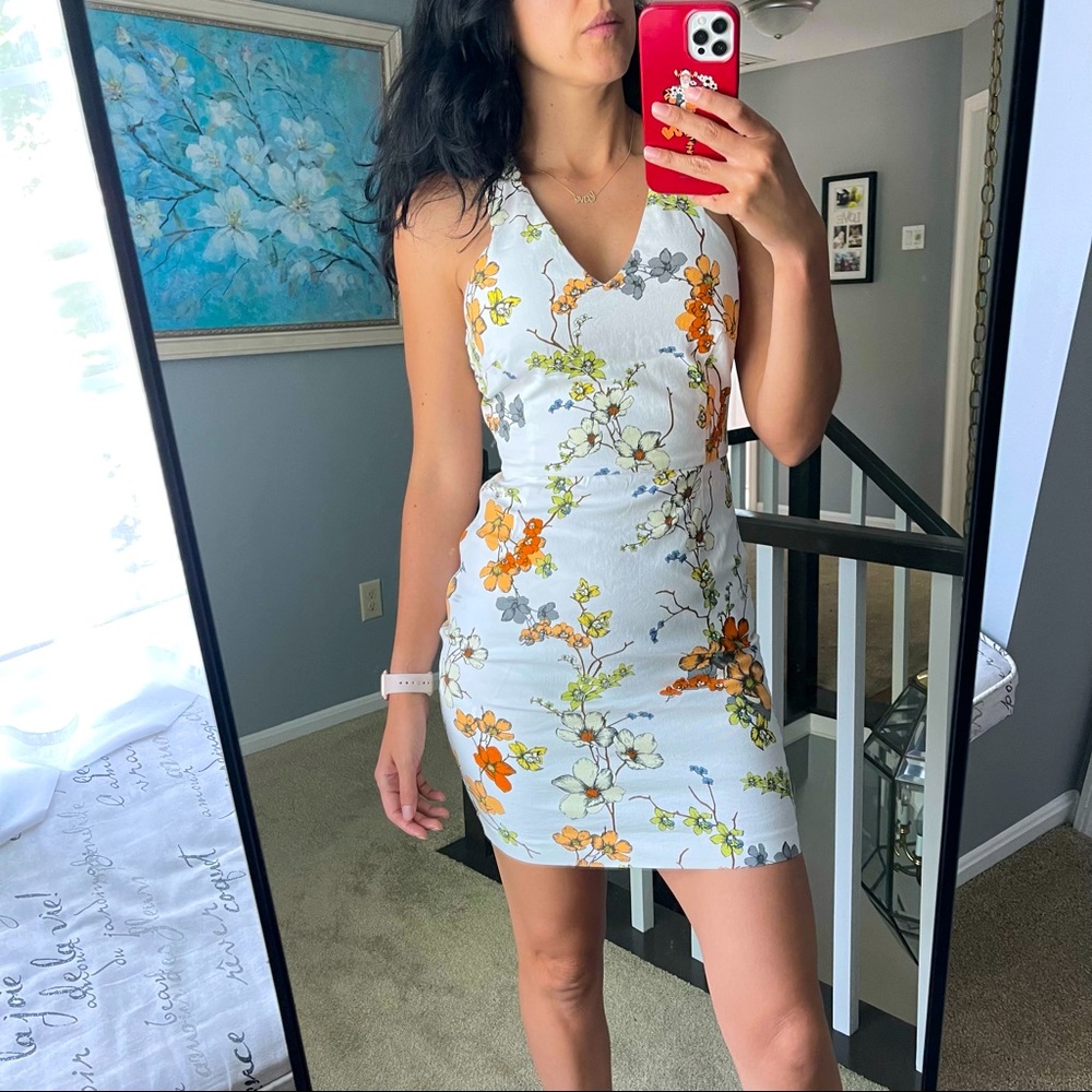 In new condition dress by Zara